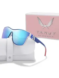 Fashion Outdoor Sunglasses with Uv400 Protection, Coated Mirrored Lenses, Glasses Case and Gift Box Included, Perfect for Christmas & Mother's Day Gifts, Trendy Beach Eyewear, Trendy Casual Sunglasses