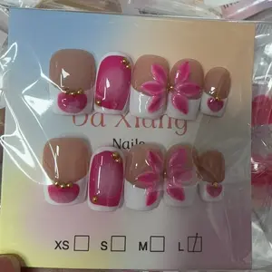 Summer(10014)gc.30$15bags random design handmade nails