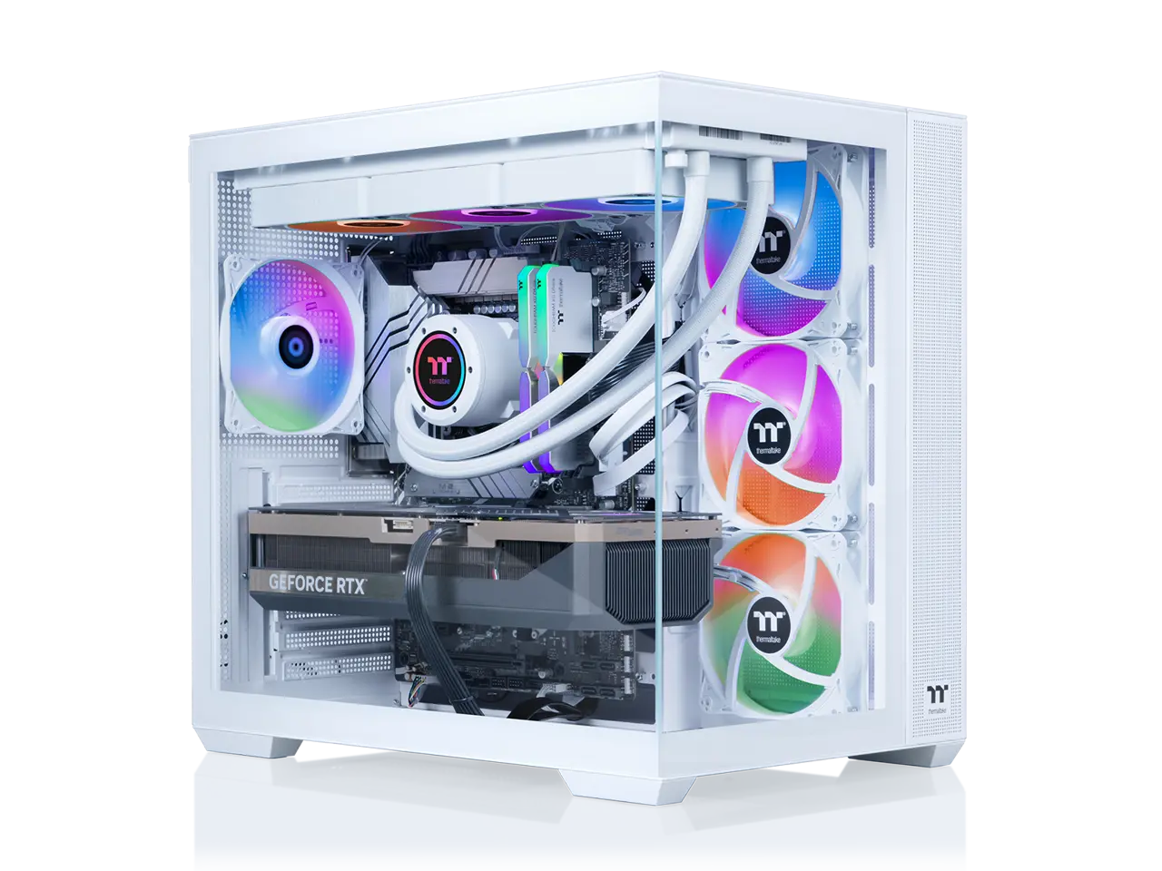 Thermaltake Gaming Desktop PC NE i1470TS-V380S Intel Core i9-14900KF 32GB DDR5 2TB SSD GeForce RTX 5070 Ti