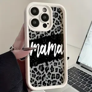 This New Creative And Stylish Patterned Liquid Silicone TPU Soft Case  for iPhone 16/15/14Pro/13/12/11/Plus/Pro/Max/Mini for men and women Precise Lens Hole Protection And Is Designed to Be Shockproof And Resistant to Drops.