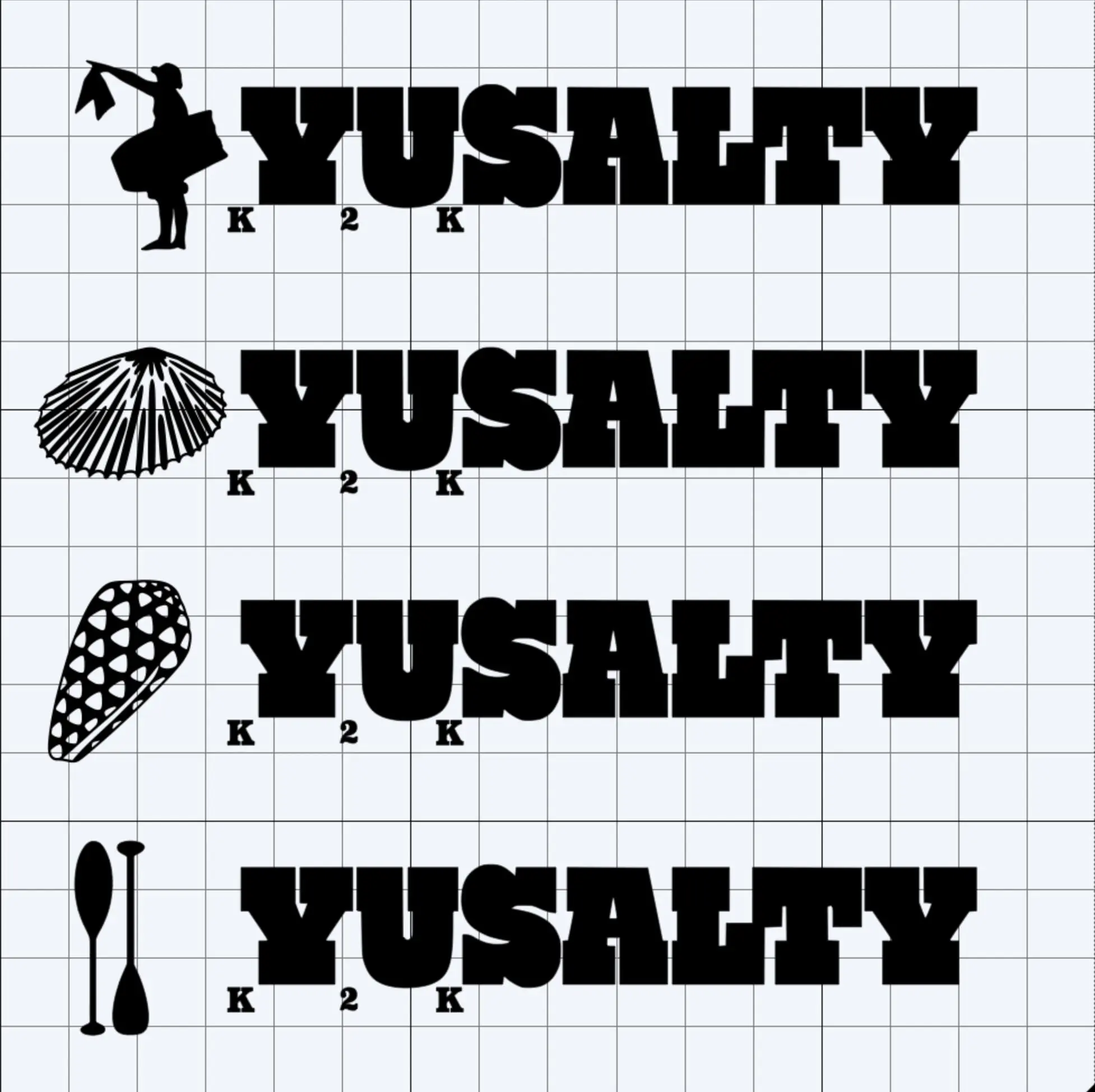YUSALTY Adhesive Vinyl Bumper Stickers - Car Vehicle Decoration, Car Window Decals, Automotive Exterior Accessories for Vehicle Exteriors