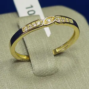 10k Anillo de Matrimonio de Mujer