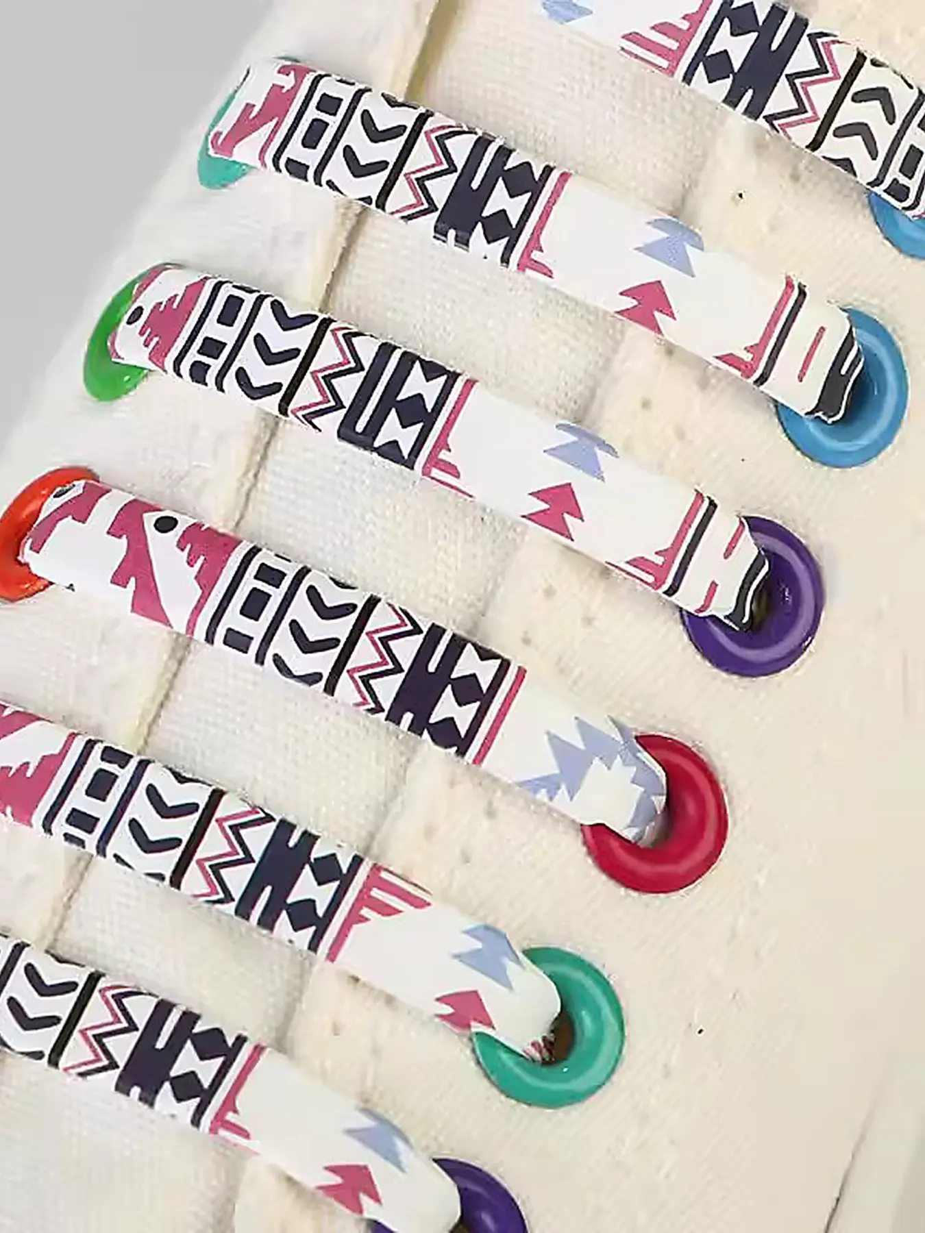 Lazy Person Shoe Laces, Silicone Print No-Tie Shoelaces, Elastic Stretch, Colorful Kids' Shoes, Unisex Sneakers Accessories