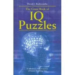 USED-Giant Book of IQ Puzzles by David J. Bodycombe (Hardcover)
