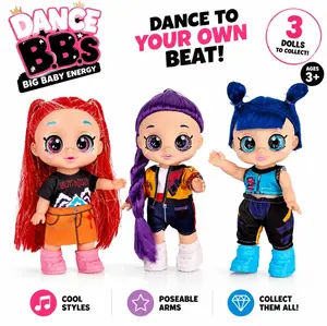 [Play Theme Song] Cute Anime Action FigureSinging Dolls Set | 5D Eyes 7 Inch 5 JointsMovable Anime | Anime Inspired Dolls I DeskDisplay I Gift for Fans & Kids