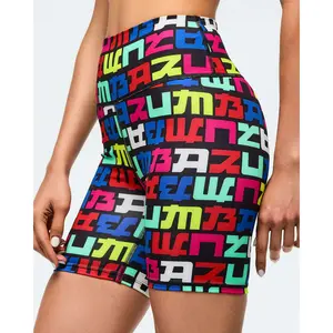 Eastern Flavor High Waisted Biker Shorts