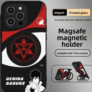 Sharigan Akatsuki Eye Anime Phone Cover for iPhone 16, 15, 14, 13, 12, 11 Pro Max