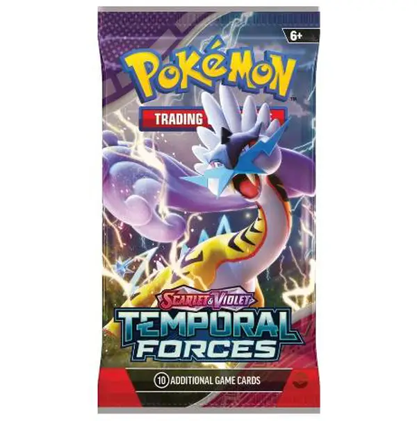 POKEMON - TEMPORAL FORCES BOOSTER PACK, SCARLET AND VIOLET