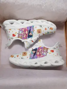 Casual Sports Shoes, K-Pop Hunter Gatherer Unisex, Breathable Mesh Upper, Eva Sole, All Seasons, Comfortable for School and Outdoors, Sneaker Shoes