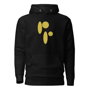 PR x 24k Hoodie II Classic 100% Cotton Front Pouch Pocket 3-Panel Hood Warm Hoodie for Chilly Evenings