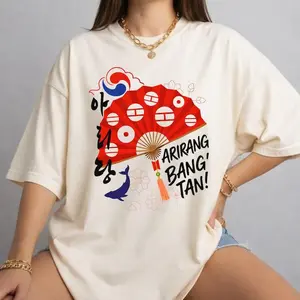 [Sale Up To 50% - Freeship] Bangtan Arirang Bangtan T-Shirt, K-Pop Concert Apparel, Army Fan Merch