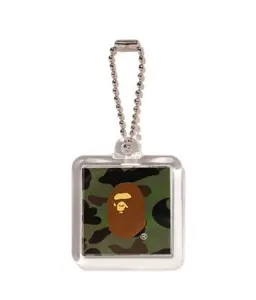 Bape Camo Keychain Green Camo