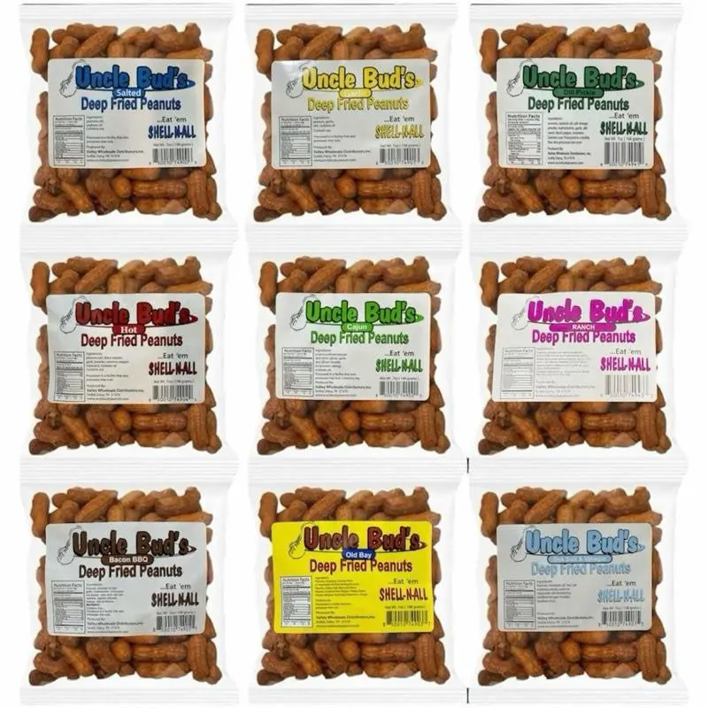 Uncle Bud's Deep Fried Peanuts Sampler Pack