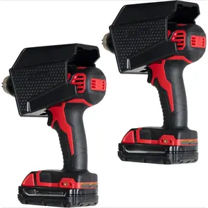 Drill Holder Power Tool Organizer, Universal Wall Mount Cordless Tool Rack for Milwaukee, Dewalt & More, 2-Pack, Black