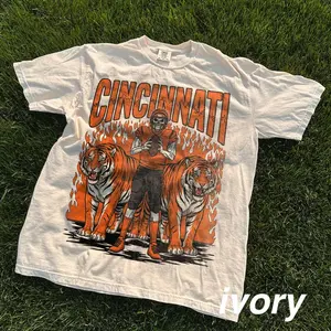 Cincinnati Football Shirt, Vintage Bengals Tee, Retro 90s Game Day Tee, Good Graphic Tee, Unisex Cotton T-Shirt, Sport Trendy Gift T-Shirt, Top Menswear Streetwear Womenswear