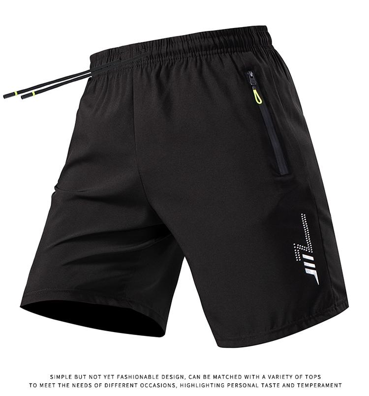 3-pack men’s athletic shorts, summer loose casual knee-length shorts, lightweight and breathable, ice silk quick-dry fabric, with zippered pockets, perfect for everyday workouts, the beach, and outdoor activities Stretch Knit Capri Pants men's