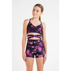 Ballet Wrap Crop Top