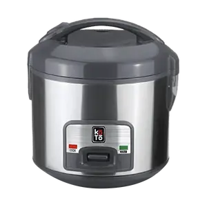 KOTO Japanese Stainless Steel Rice Cooker - 10 Cup Smart Rice Cooker & Warmer for Soup, Porridge, White Rice - IH Heating, Non-stick Inner Pot, Easy Clean
