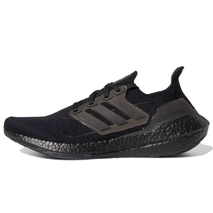 Adidas Ultraboost 21 Core Black Bla' Sneakers Cushioned Breathable Low Top Unisex FY0306