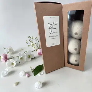 Velvet Bloom Diva Wool Dryer Balls