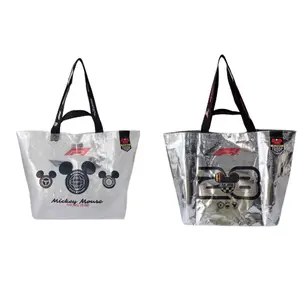 [Limited Edition New Product] MINISO Disney Mickey F1 Series Fashion Shopping Bag (Mixed)