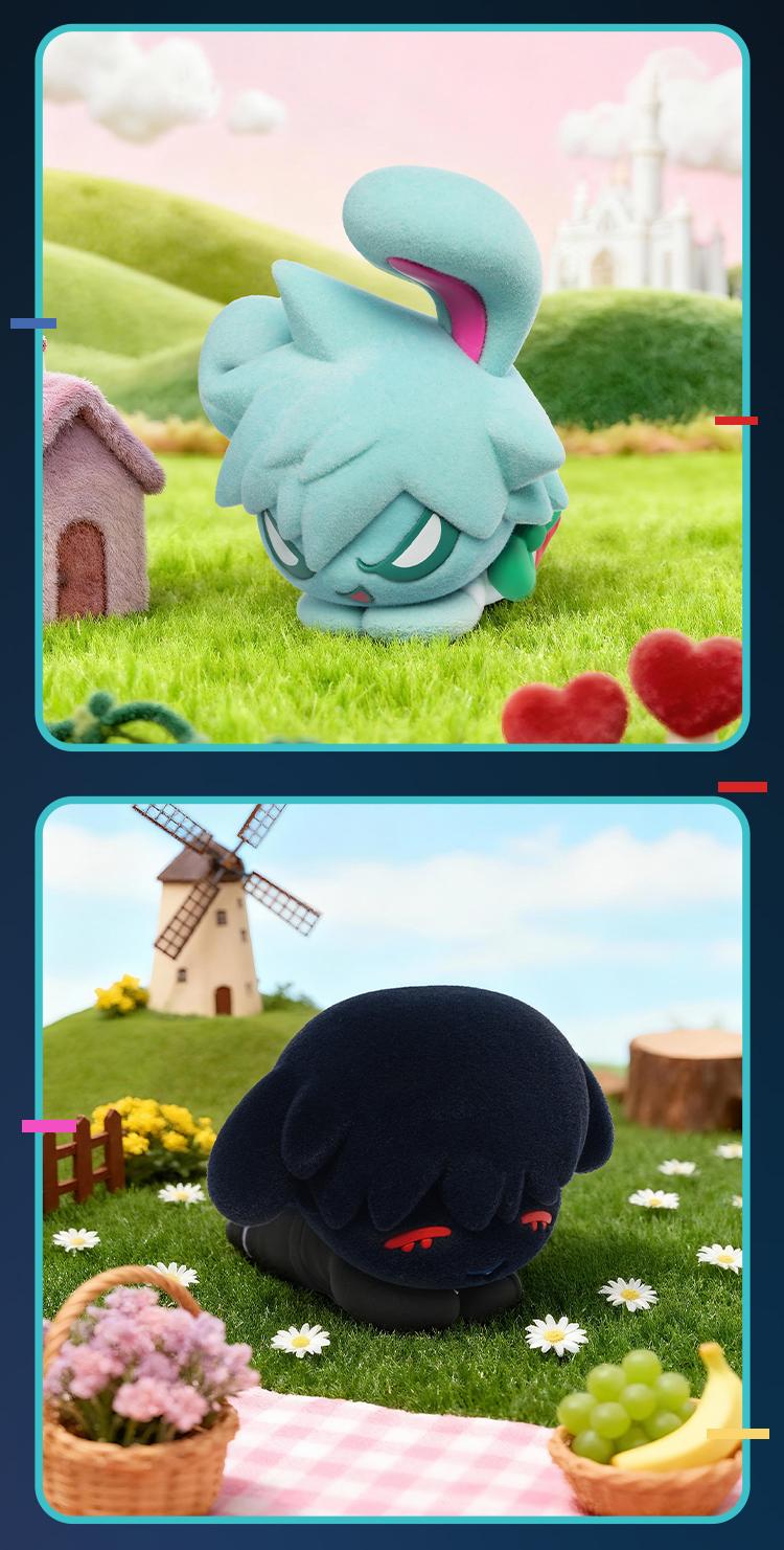 Alien Stage Couple Bunny Plush Blind Box – IvanTill, MiziSua, Hyuluka CP Mystery Plush Set, Viral Fan Favorite Collectible