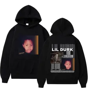 Rapper Lil Durk 7220 New Album Double Sided Print Hoodie, Signed To The Streets 3 Sweatshirt, Vintage Durkio Krazy The Voice Shirt, Almost Healed OTE Hip Hop T-shirt, Rap Homage Tee, Fan Merch, Gift For Her Him