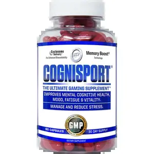 Hi-Tech Pharmaceuticals Cognisport® - Ultimate Gaming Supplement for Enhanced Cognition, Focus, and Eye Health - 60 Capsules