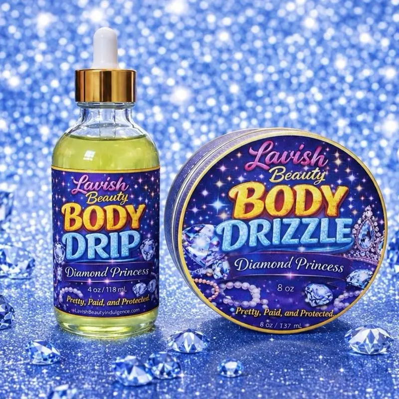 Diamond Princess Body Drizzle-Body Drip Duo