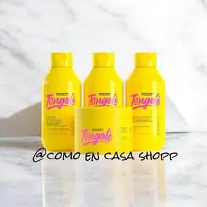 Tongole La Pocion Cabellos Rizados Shampoo Treatment Cream of Hair & Mask with Coconut Oil for Less Frizz and More Defined Ripples - Conditioner