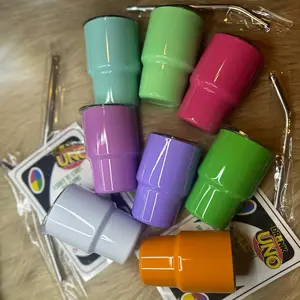 Mini Drunk Game - 2 or 4 Mini Tumblers and game card party