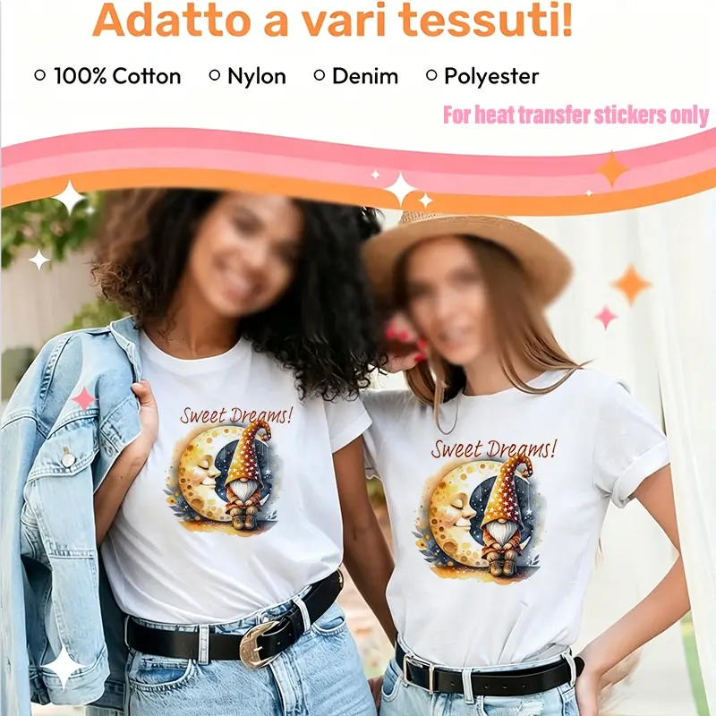 3pcs,heat transfer stickers, iron-on appliqués - suitable for T-shirt making, pillow decoration, backpacks, cushions, pants, sofa covers, etc. - creative and fun printed sticker design