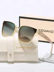 Classic Cat Eye Fashion Gradient Lenses, Elegant Decorative Glasses for Men and Women, Daily Wear Driving Cycling Eyewear, Holiday Gift