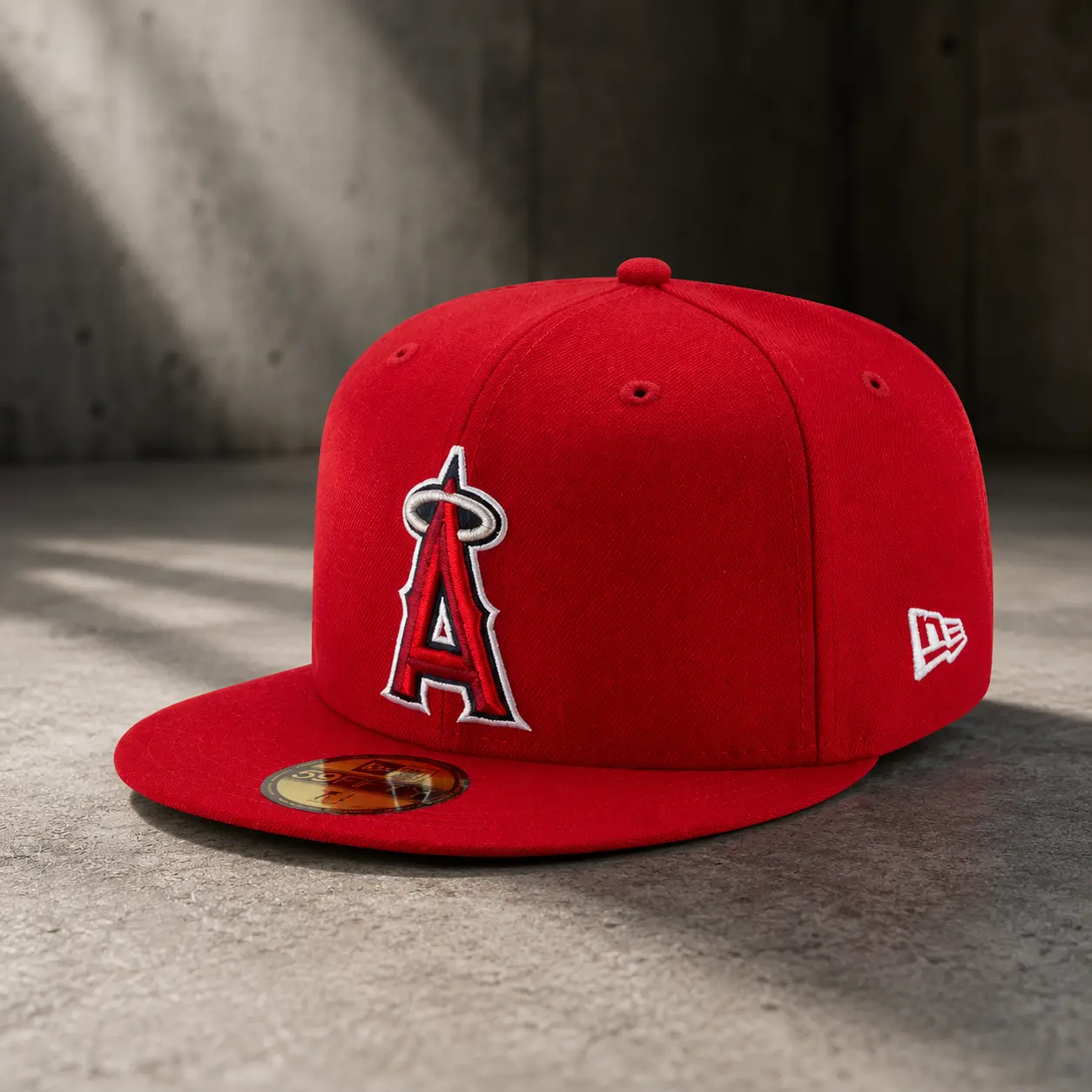 Atlanta Braves New Era Black/Red Team Color 9FIFTY Snapback Baseball Hat
