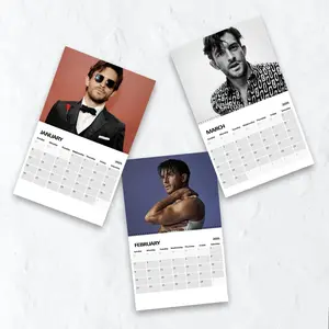 Jonathan Bailey 2026 Calendar, Funny Celebrity Wall Planner, Actor Fan Gift for Her, Celebrity Crush Merch, New Year Holiday Gift