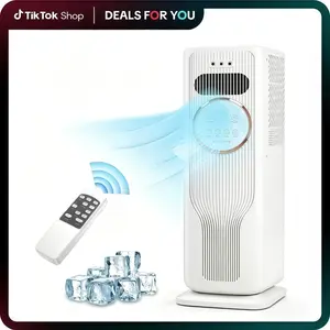 【New Arrivals】Zero Queen Portable Air Conditioner 8000 BTU (ASHRAE), Remote Control, Fan Mode, Cools 200sq.ft, 24 Hour Timer, Quiet Operation, 2 Fan Speed for Bedroom Office Home Dorm.smartliving