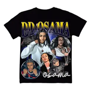 DD Osama Rapper Hip Hop Streetwear Unisex T-shirt