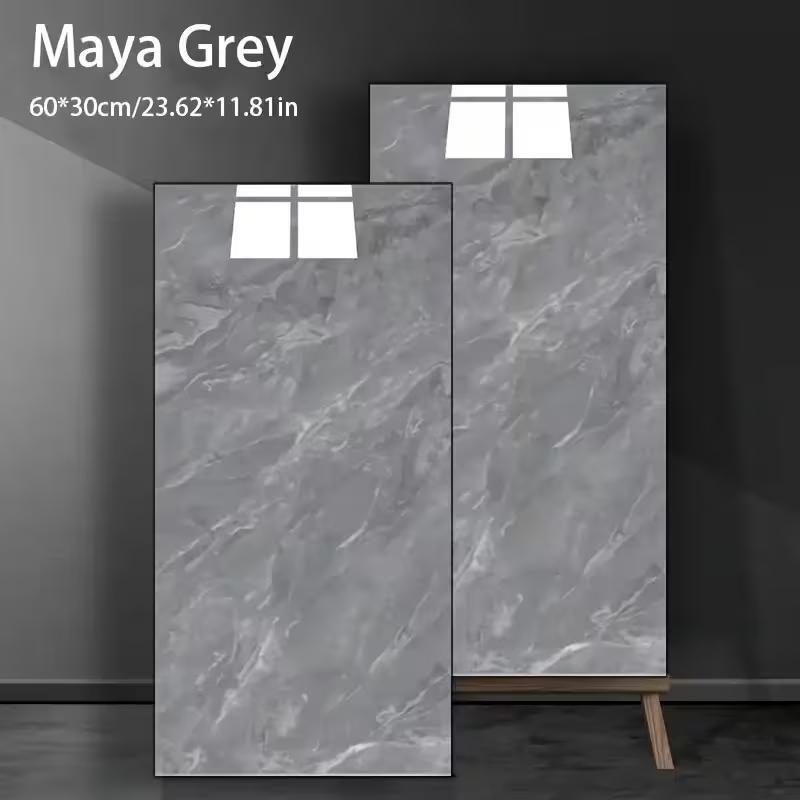 Marble-pattern wall stickers, waterproof and self-adhesive, used for kitchen, living room, bathroom, hallway, office, home, and dormitory decoration and color change