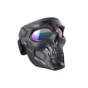 Goggles with Detachable Windproof Mask, Face Mask, Sports & Outdoor Clothing Accessories, Protective Gear for Trail Riding and Cosplay