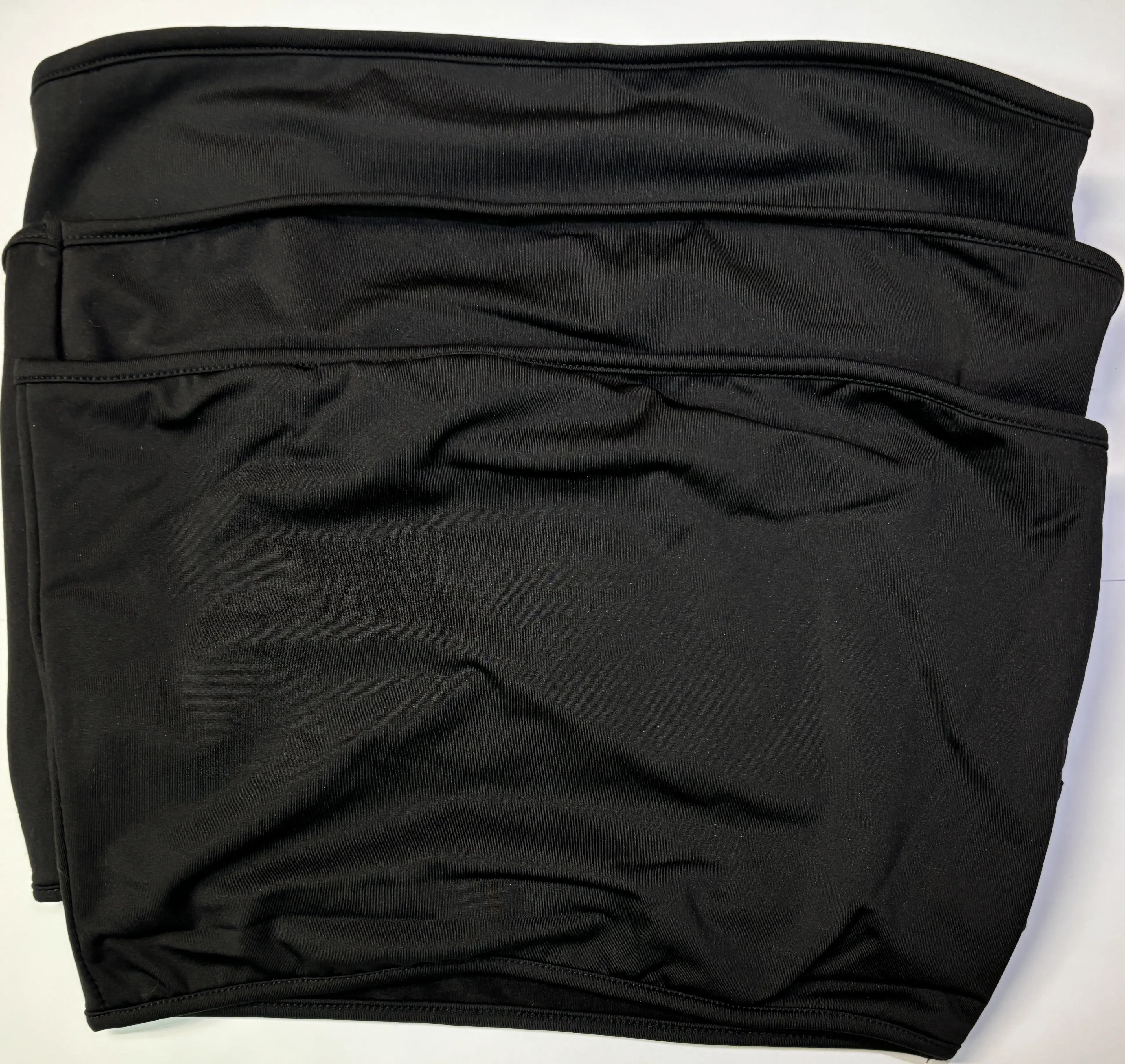 Ostopaix 3 Pack Bands Soft Comfortable 4-Way Stretch Spandex Polyester Blend Two-Layer System Daily Use