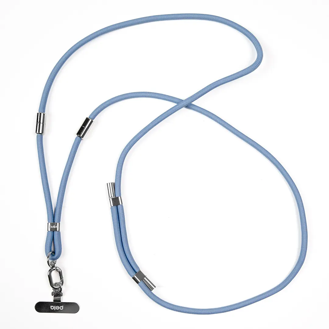 Pela | Phone Strap Powder Blue | Made with Plants