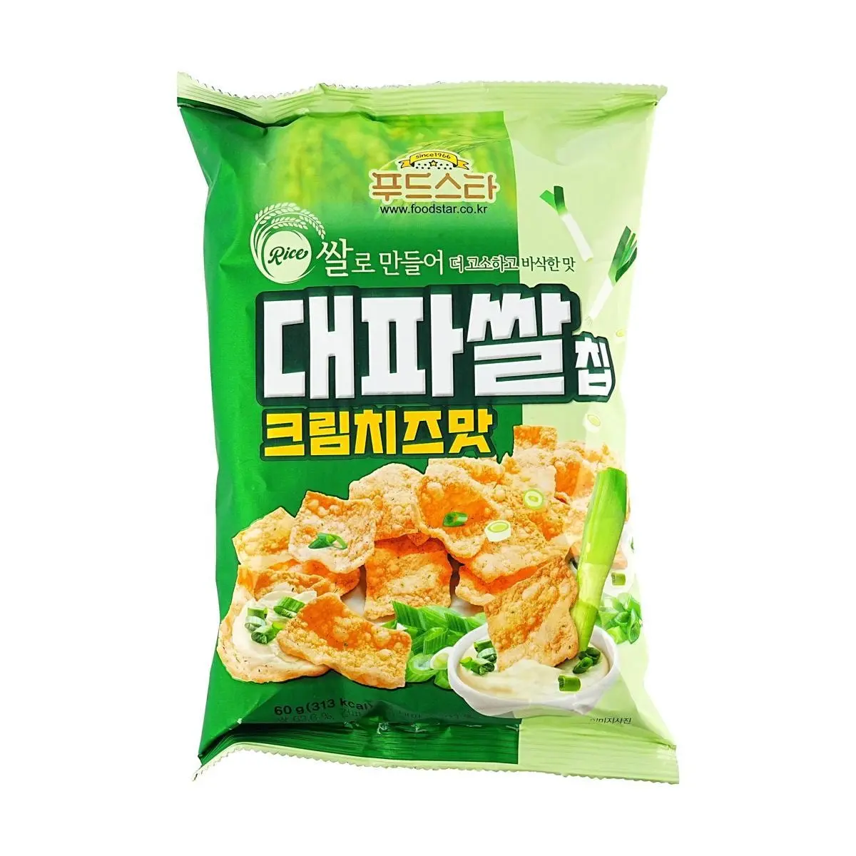 JAYONE Korean Green Onion Cheese Rice Crackers 60g - Crispy Savory Snack for All Ages JAYONE Korean Green Onion Cheese Rice Crackers 60g - Crispy Savory Snack for All Ages