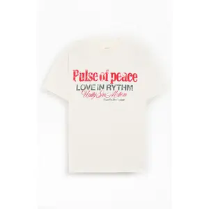 Pacsun Men's Pulse Of Peace T-Shirt - Multicolor