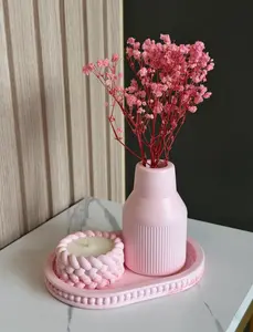 Scented Pearled White Candle