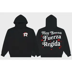 Fuerza Regida Hoy Suena - Hoodie Black Size S-5XL Reprint