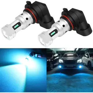 Tier's Haven 2 PCS 3800 Lumens 9006 LED Fog Light Bulbs 12V Super Bright CSP HB4 LED Bulb Replacement for Cars Trucks, 6000K Xenon White