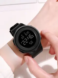 New Men's Electronic Watch, High School Student Simple Wristwatch, Trendy Unisex Night Glow Sports Multifunctional Alarm Clock