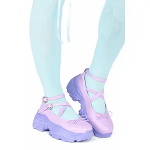 Clara Ballet Sneaker - Lavender Clara Ballet Sneaker - Lavender