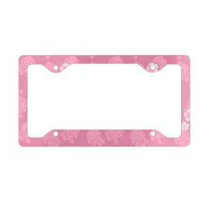 Chao Metal License Plate Frame - Sonic Metal License Plate Frame, Gifts for Video Game Fans, Car Accessories, Gamer Gift