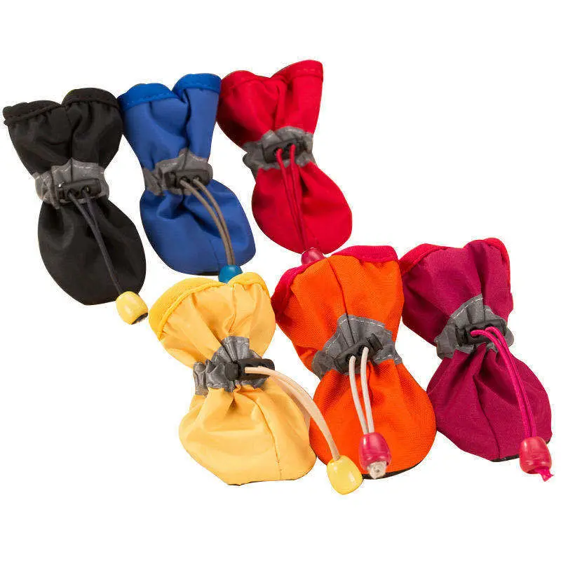 Pet Dog Shoes Soft Sole Breathable Waterproof Non-Slip Teddy Spring Autumn Winter Outdoor Pet Shoes Boots Covers Rain Shoes Dog Shoes
